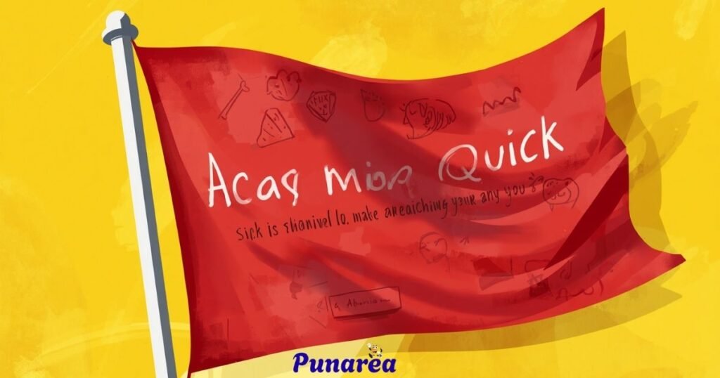 Creative Red Flags Puns