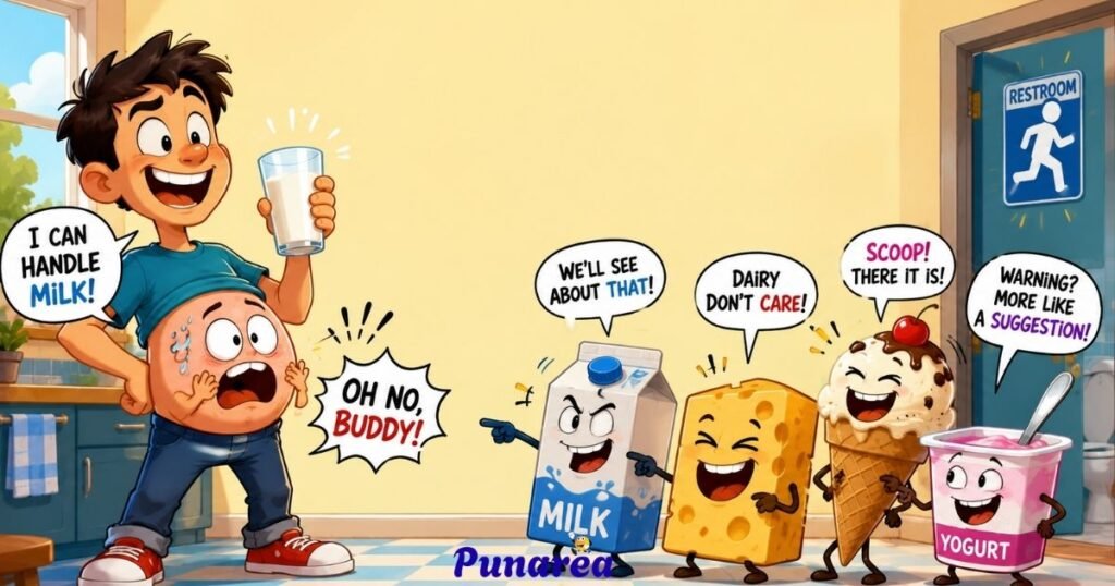 Lactose Intolerant Jokes One Liners
