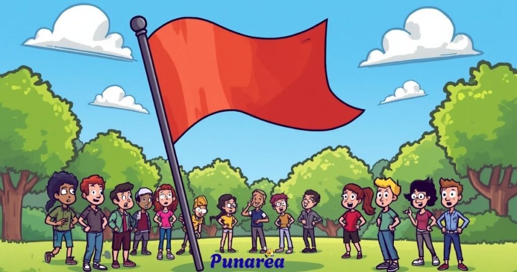 Laugh At Red Flag Jokes For Guys