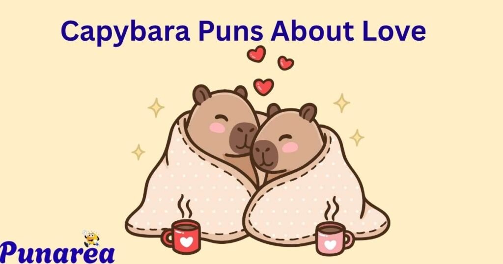 Capybara Puns About Love