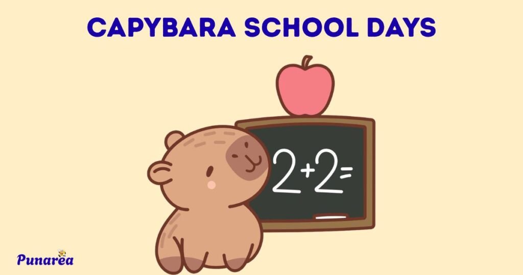 Capybara School Days