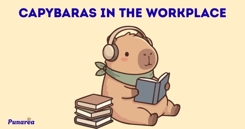 Capybaras In The Workplace
