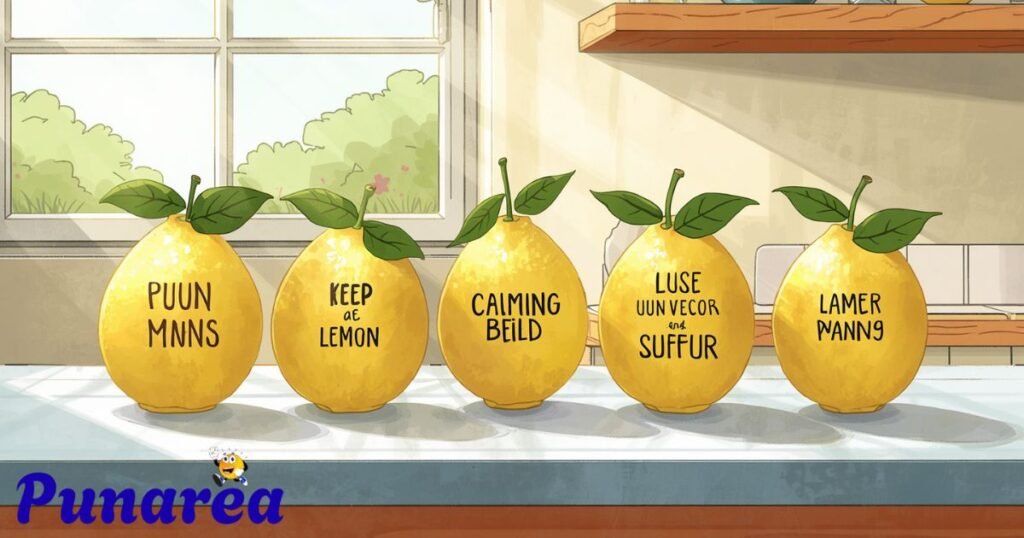 Short Lemon Puns One Liners