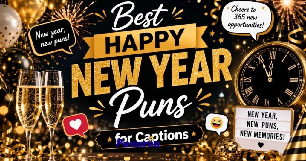 Best Happy New Year Puns For Captions