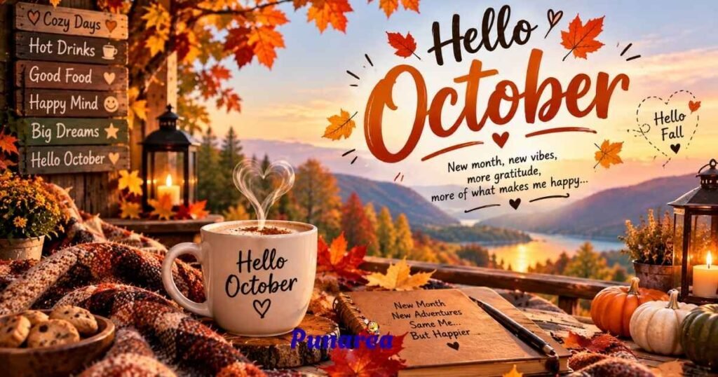 Creative Hello October Captions