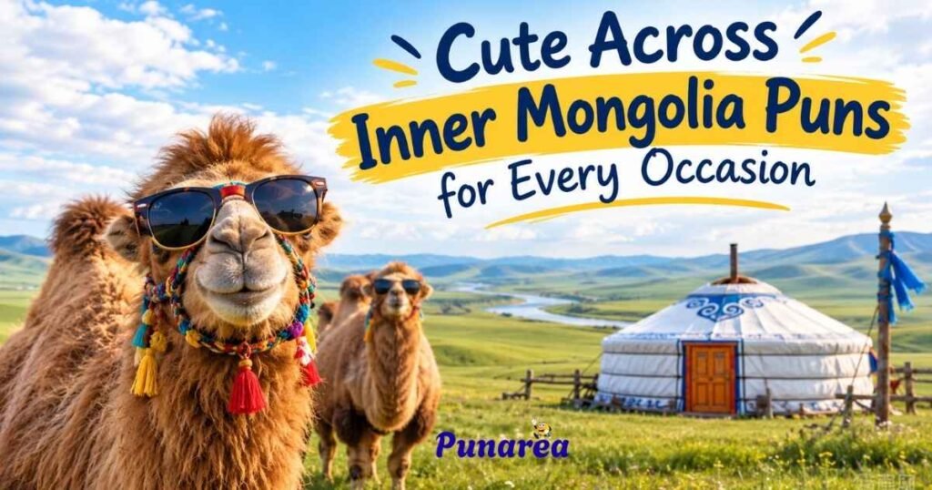 Cute Across Inner Mongolia Puns