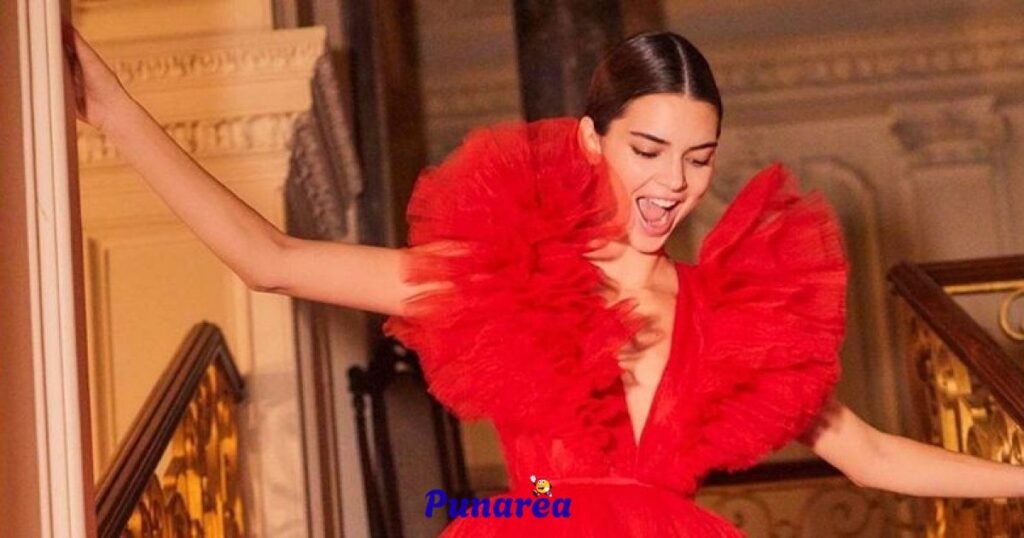Elegant Red Dress Captions