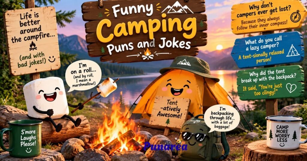 Funny Camping Puns And Jokes