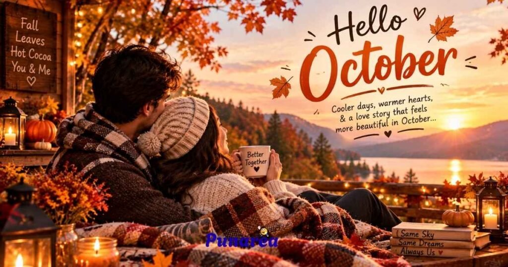 Hello October Captions For Couples