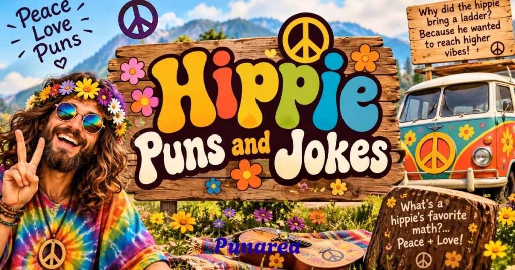 Hippie Puns And Jokes