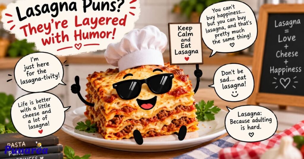 Lasagna Puns