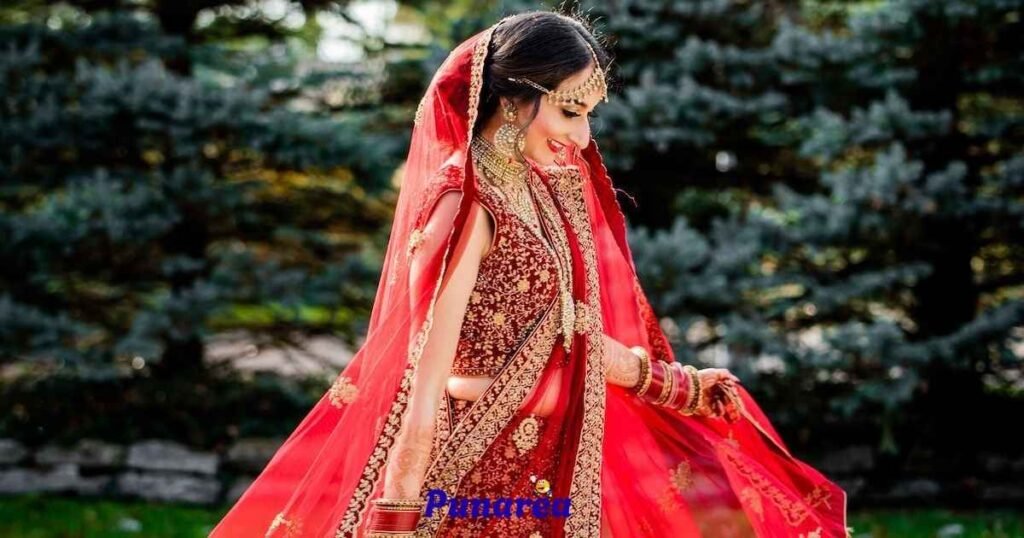 Red Dress Captions For Wedding