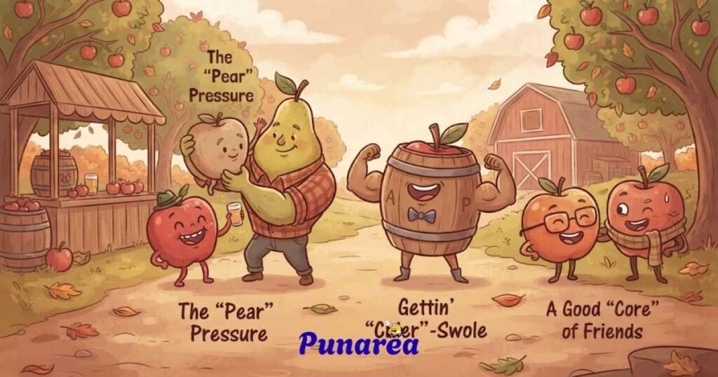 Short Funny Cider Puns