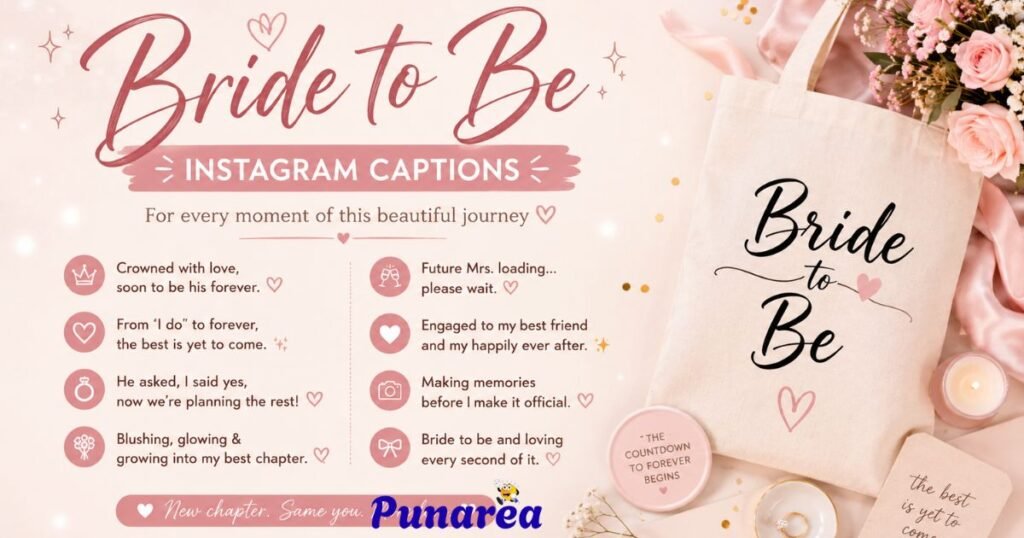 Bride To Be Instagram Captions