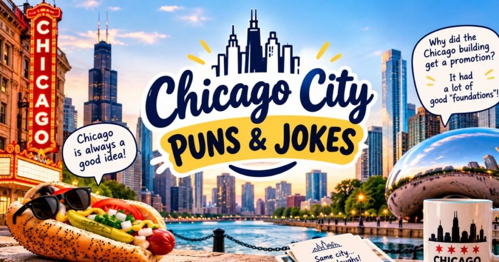 Chicago City Puns And Jokes