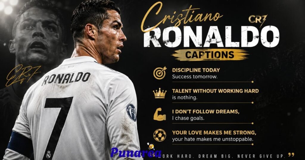 Cristiano Ronaldo Captions