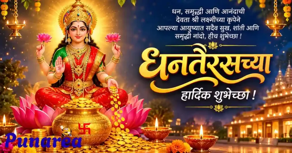 Dhanteras Caption In Marathi