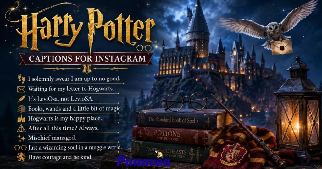 Harry Potter Captions For Instagram