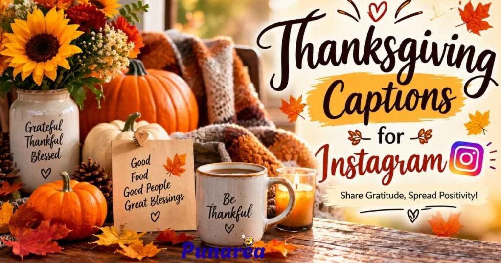 Thanksgiving Captions